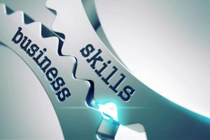 Business Skills on the Cogwheels.